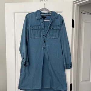 JCrew Women's Denim shirt dress
